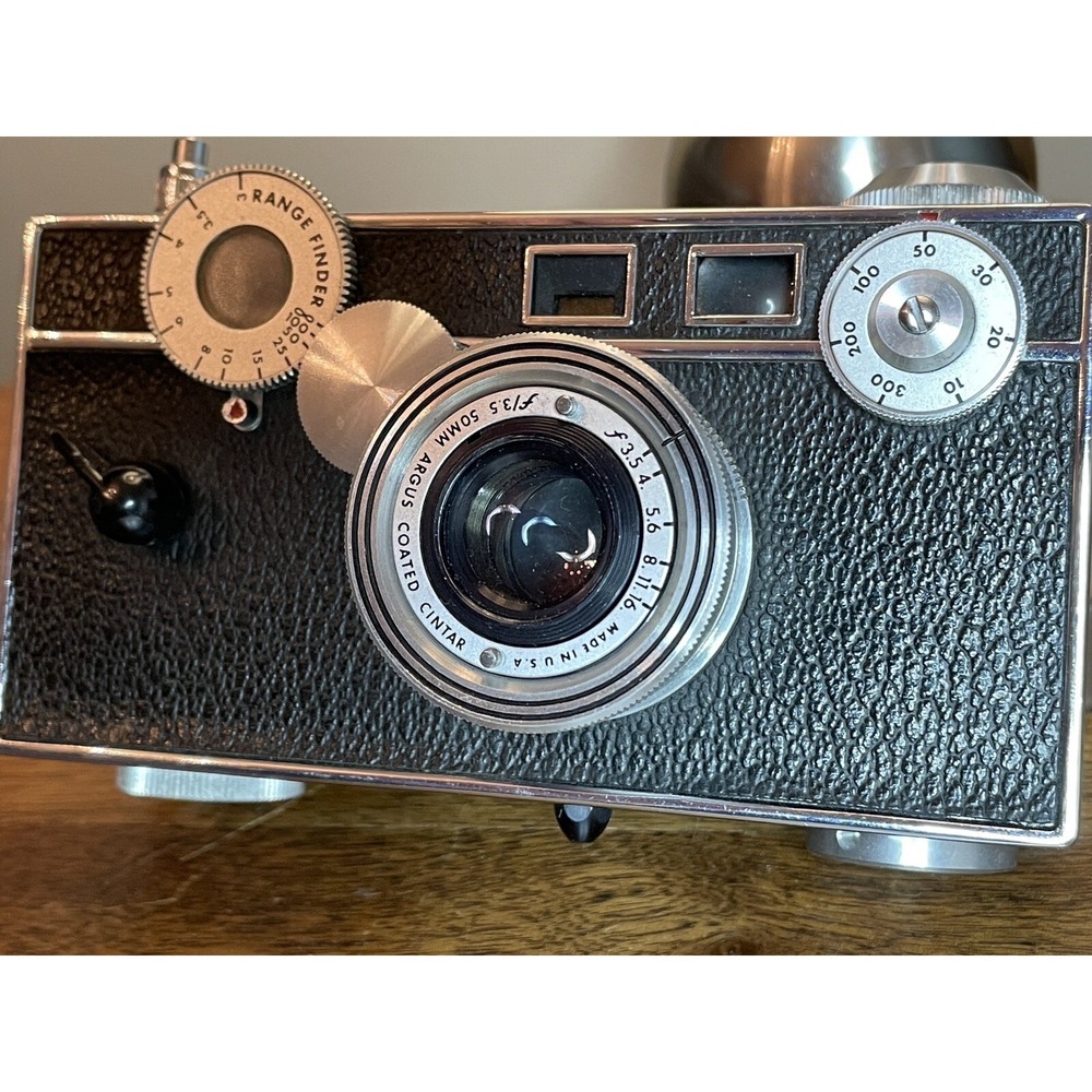 Argus C3 Camera Bilora Tripod Kodak Filters Adapter Rings Excellent Condition - Picture 8 of 16